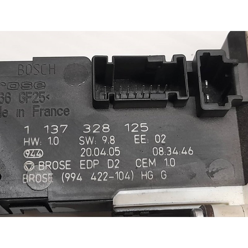 Recambio de elevalunas delantero izquierdo para peugeot 407 st sport pack referencia OEM IAM 1137328125 994650102 - Negro 3