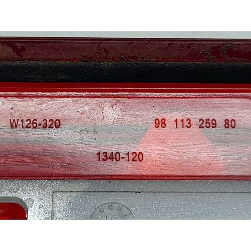 Recambio de luz central de freno para opel vivaro furgón l express referencia OEM IAM 9811325980 - Blanco 4