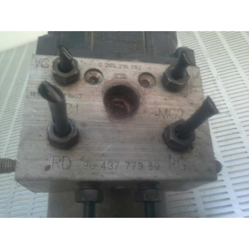 Recambio de abs para peugeot 307 (s1) 2.0 hdi cat referencia OEM IAM 0273004562 0265216757 9643777980 2