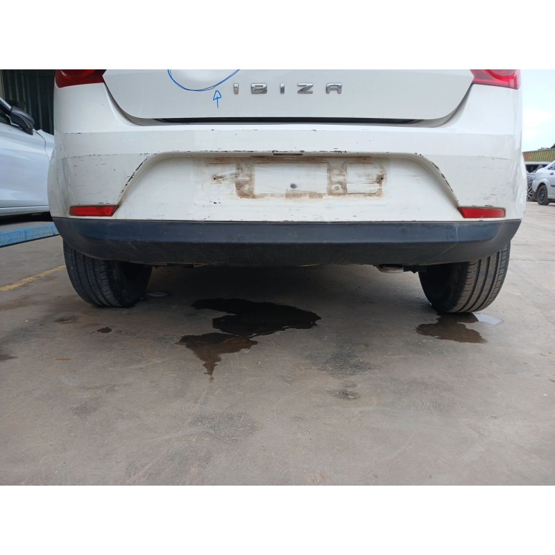 Recambio de paragolpes trasero para seat ibiza iv (6j5, 6p1) 1.4 referencia OEM IAM - Blanco 2