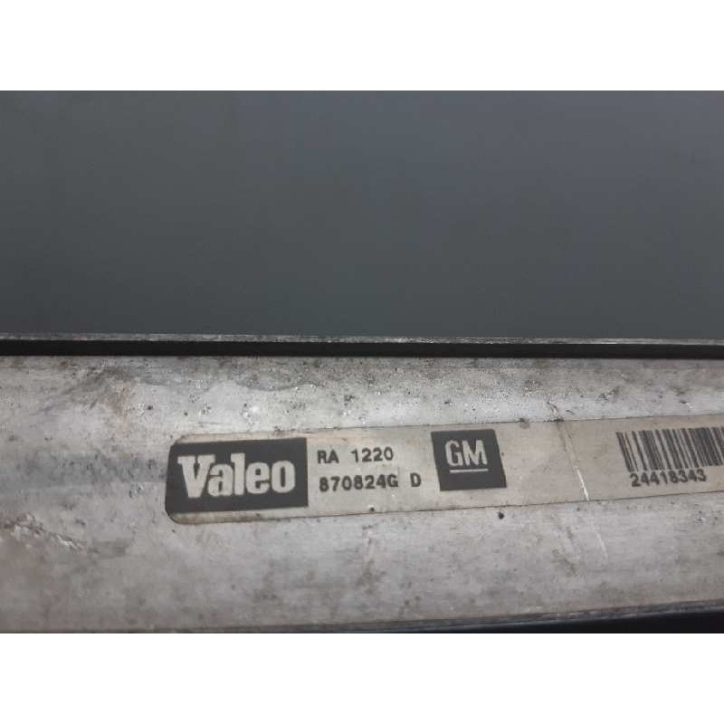 Recambio de radiador agua para opel vectra c berlina comfort referencia OEM IAM 870824G - Gris 2
