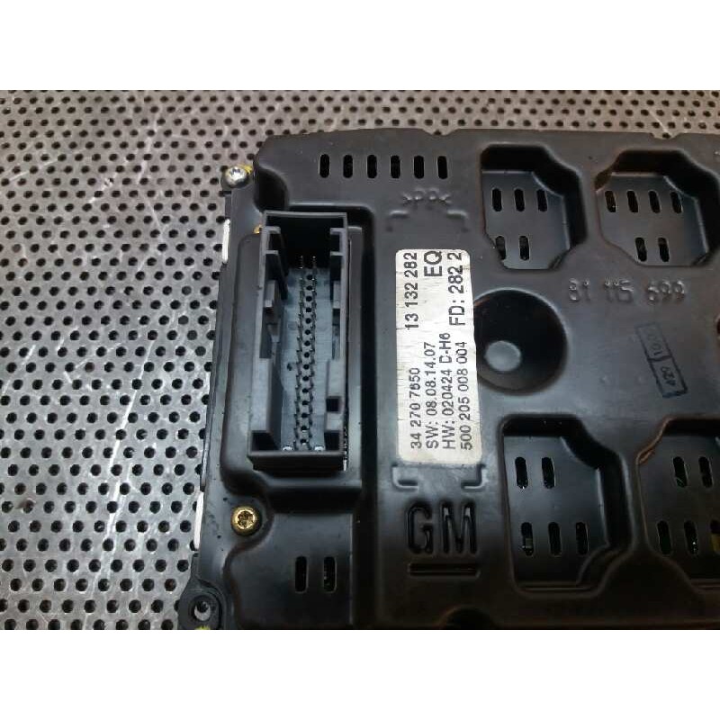 Recambio de pantalla multifuncion para opel vectra c berlina 2.2 16v dti cat (y 22 dtr / l50) referencia OEM IAM 13132282 - Azul 3