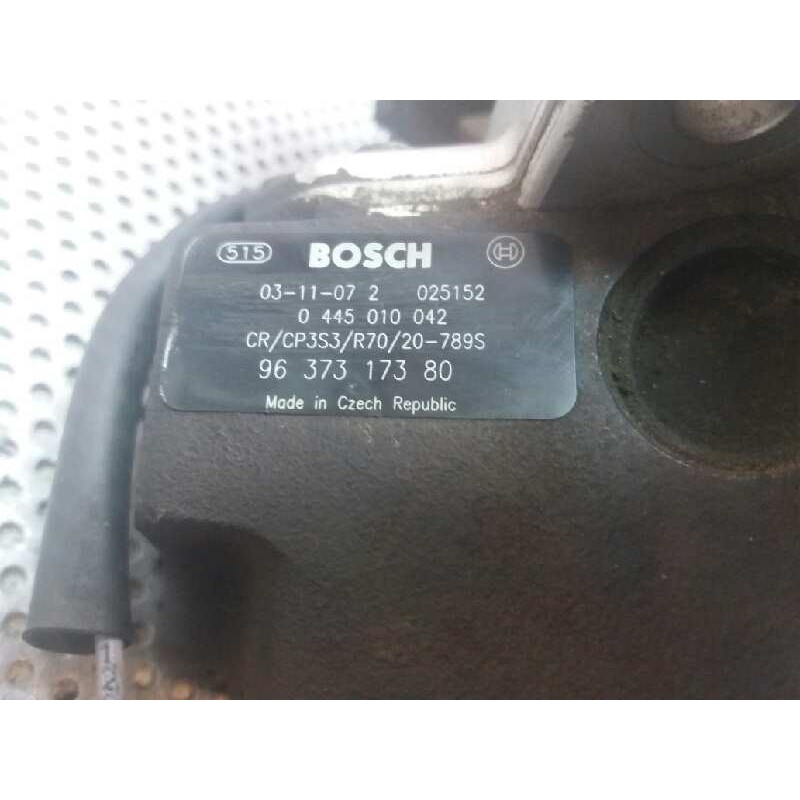 Recambio de bomba inyeccion para peugeot 206 berlina x-line referencia OEM IAM 0445010042 9637317380 - Azul 4