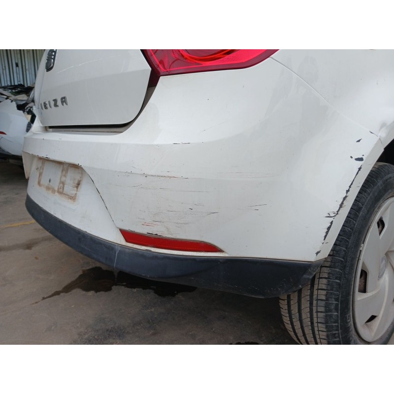 Recambio de paragolpes trasero para seat ibiza iv (6j5, 6p1) 1.4 referencia OEM IAM - Blanco 4