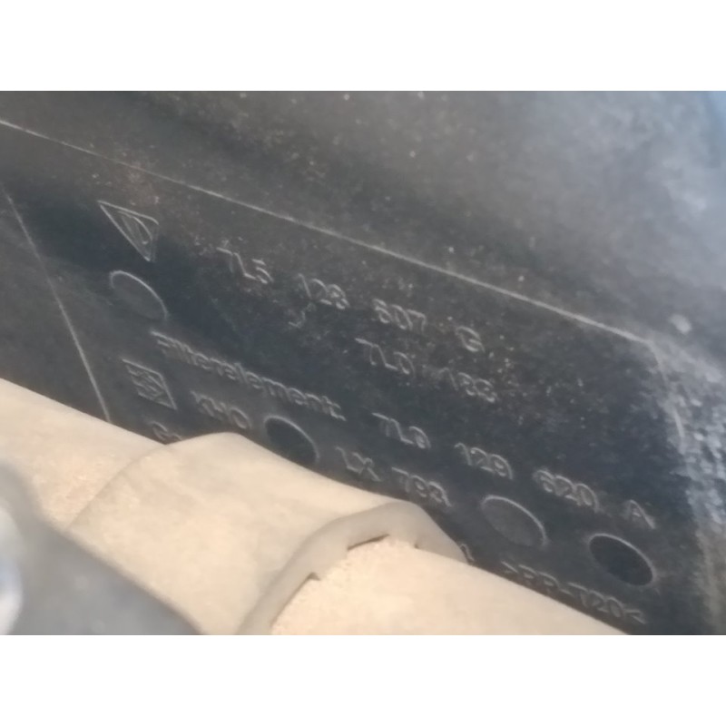 Recambio de filtro aire para porsche cayenne (typ 9pa) básico referencia OEM IAM 7L5128607G 7L0129620A - Negro 2