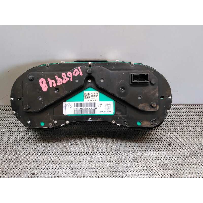 Recambio de cuadro instrumentos para peugeot 307 berlina (s2) 1.6 hdi referencia OEM IAM 9654485280 - Negro 2