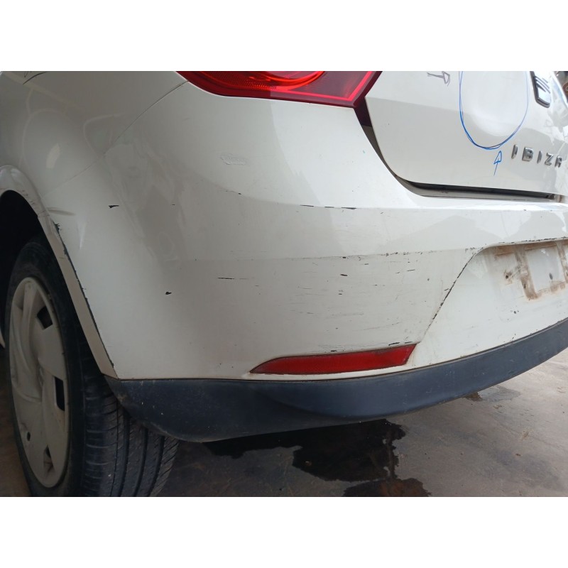 Recambio de paragolpes trasero para seat ibiza iv (6j5, 6p1) 1.4 referencia OEM IAM - Blanco 8