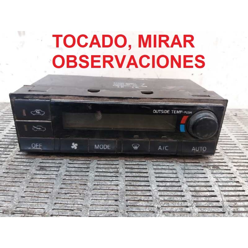 Recambio de mando climatizador para nissan x-trail (t30) comfort referencia OEM IAM 275008H801  