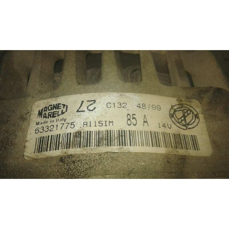 Recambio de alternador para fiat punto berlina (188) 1.2 16v elx referencia OEM IAM 63321775A115IM - Gris 3