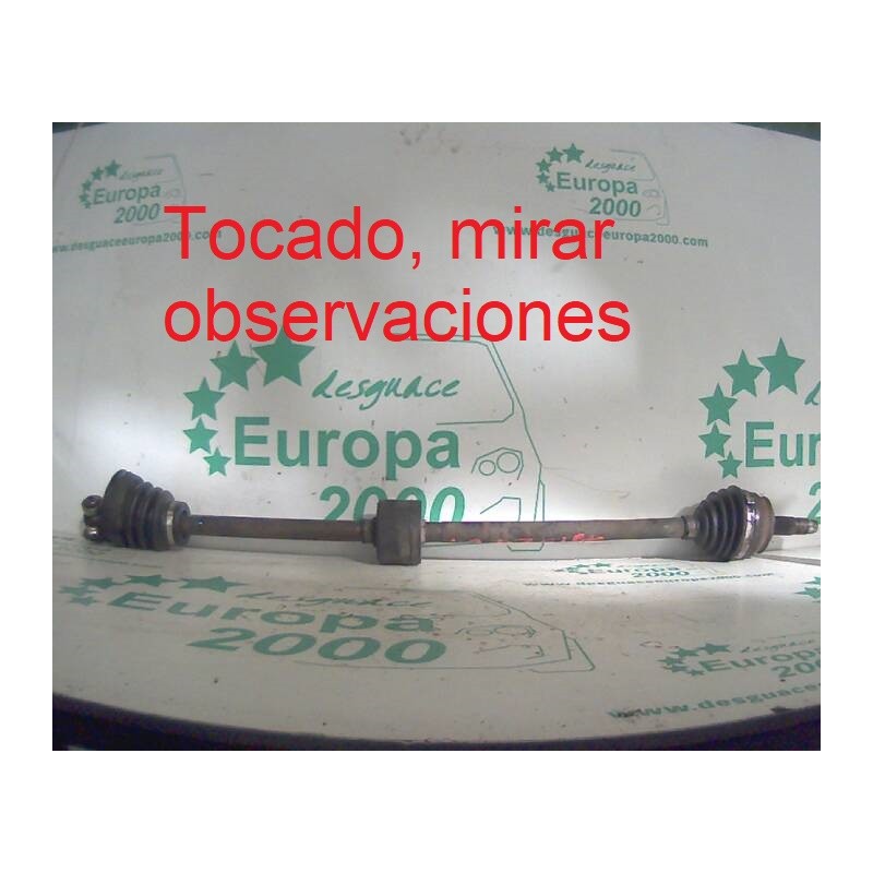 Recambio de transmision delantera derecha para fiat bravo (182) 1.6 16v cat referencia OEM IAM   