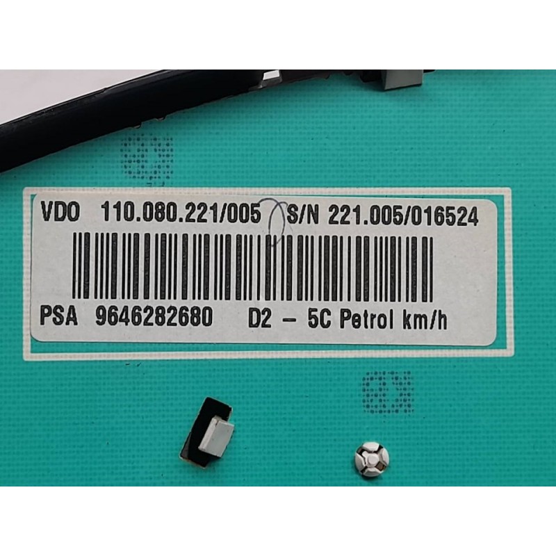 Recambio de cuadro instrumentos para peugeot 407 sw st sport pack referencia OEM IAM 9646282680 2