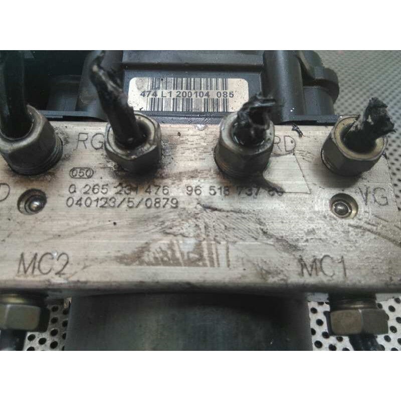 Recambio de abs para peugeot 307 (s1) 2.0 hdi cat referencia OEM IAM 0265231476 9651873780 - Blanco 3