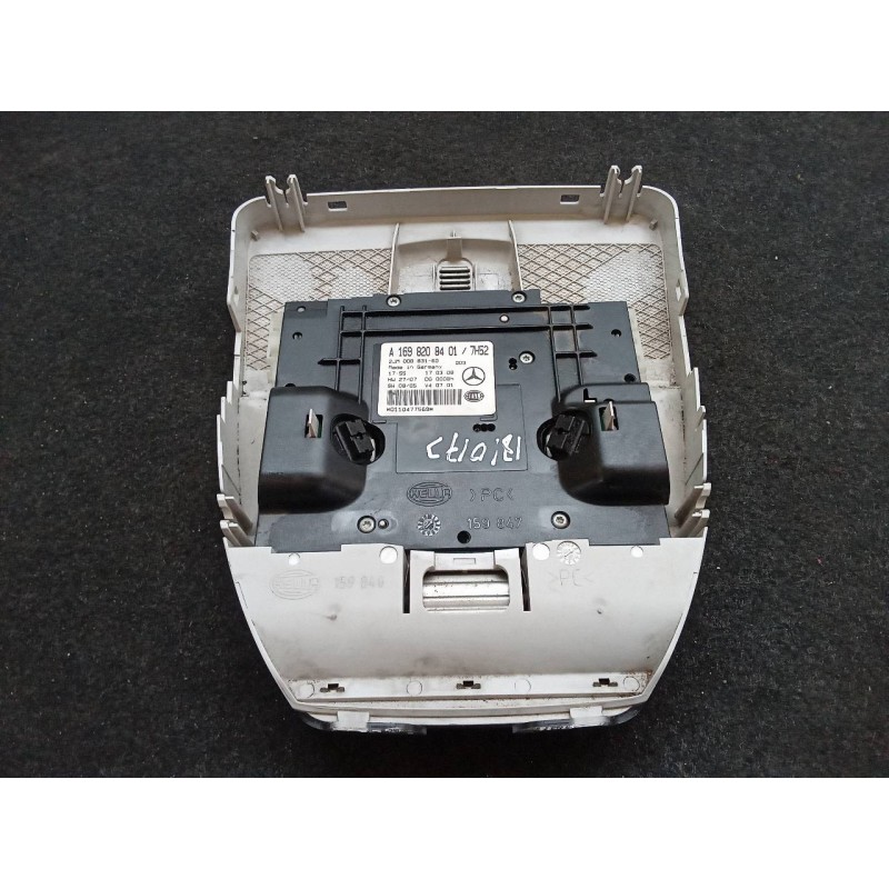 Recambio de luz interior para mercedes-benz clase a (w169) a 200 cdi a-edition referencia OEM IAM A1698208401  HELLA - Negro 3