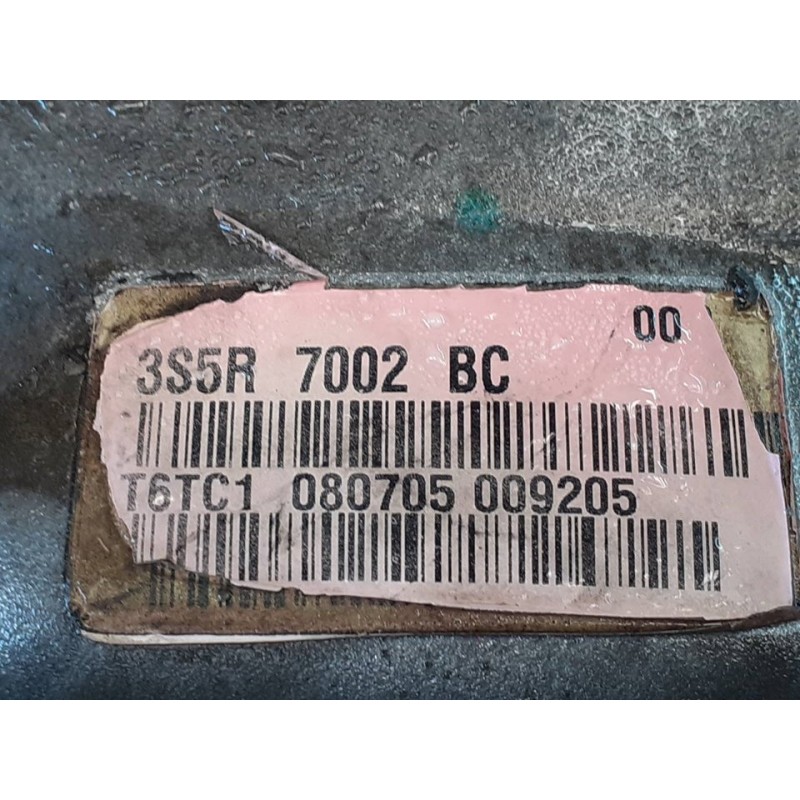 Recambio de caja cambios para ford ka (ccq) collection referencia OEM IAM 3S5R702 2