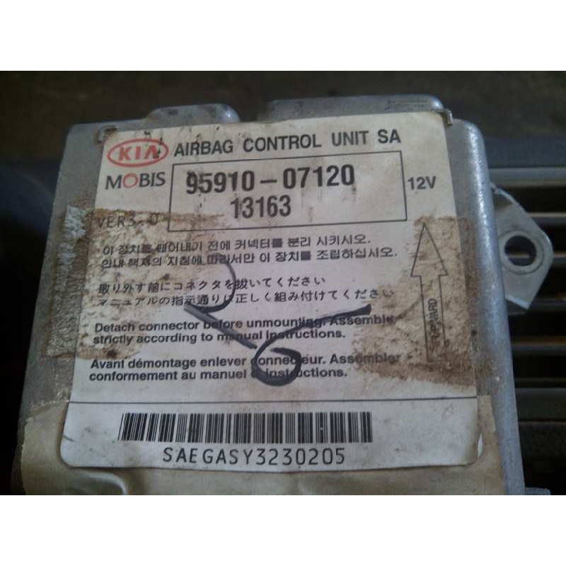 Recambio de kit airbag para kia picanto 1.1 cat referencia OEM IAM - Amarillo 4