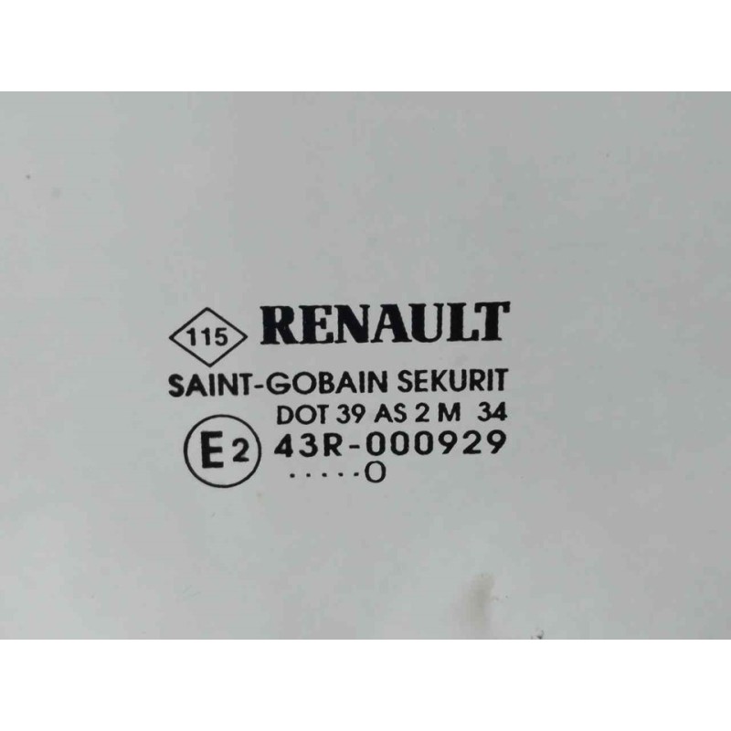Recambio de luna delantera derecha para renault kangoo expression referencia OEM IAM 43R000929 - Blanco 2