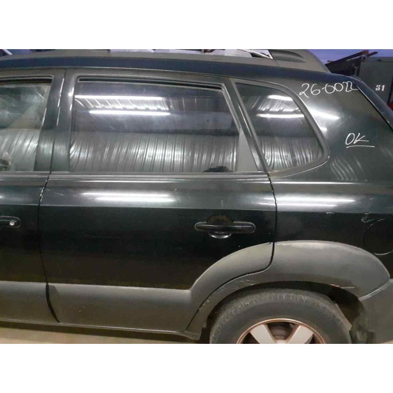 Recambio de puerta trasera izquierda para hyundai tucson (jm) 2.0 comfort referencia OEM IAM - Negro 2