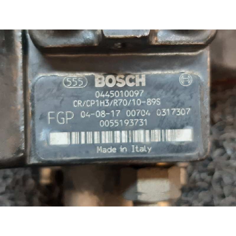 Recambio de bomba inyeccion para opel vectra c berlina comfort referencia OEM IAM 0445010097  BOSCH 3