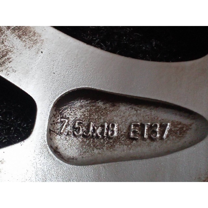 Recambio de llanta para opel zafira b enjoy referencia OEM IAM 7.5JX18ET37 - Gris 2