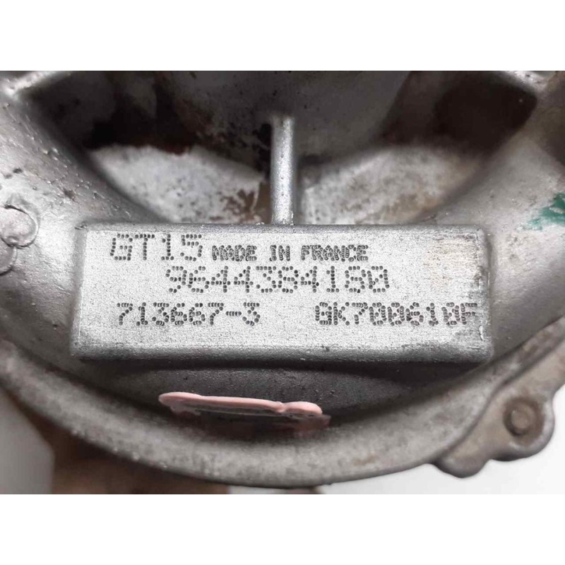 Recambio de turbocompresor para fiat scudo (222) 2.0 jtd lujo familiar (8 asientos) referencia OEM IAM 9644384180  GARRET 2