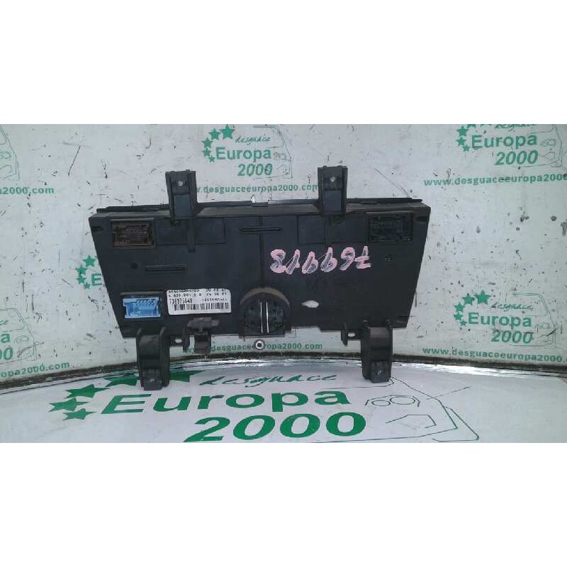 Recambio de mando climatizador para fiat stilo (192) 1.9 jtd 16v cat referencia OEM IAM A83006100 735375648 503600000302 - Rojo 2