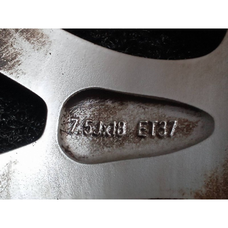 Recambio de llanta para opel zafira b enjoy referencia OEM IAM 7.5JX18ET37 - Gris 3