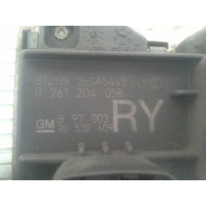Recambio de centralita motor uce para opel corsa b 1.0 12v cat (x 10 xe / lw3) referencia OEM IAM 0261204058 90532609 - Rojo 2