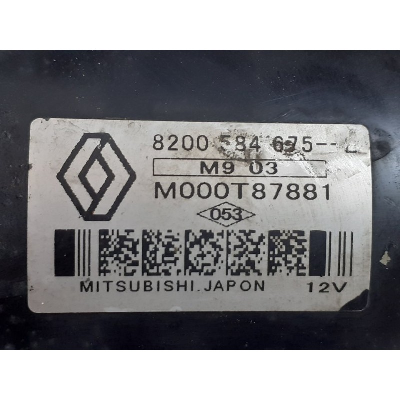 Recambio de motor arranque para renault kangoo profesional referencia OEM IAM 8200584675B - Blanco 2