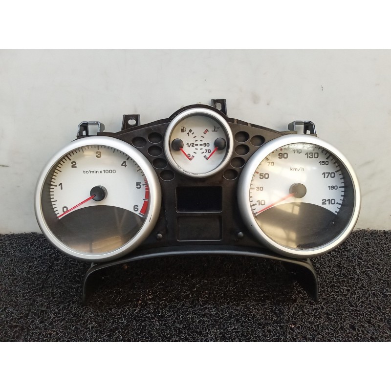 Recambio de cuadro instrumentos para peugeot 207 confort referencia OEM IAM 9666133180 A2C53065547 