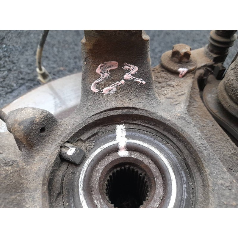 Recambio de mangueta delantera izquierda para fiat scudo combi (272) l1h1 120 multijet (5 pl.) referencia OEM IAM - Blanco 2