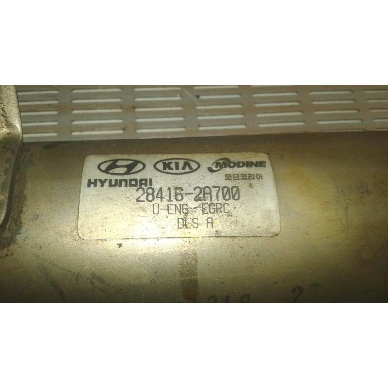Recambio de enfriador egr para hyundai i30 1.6 crdi cat referencia OEM IAM 284162A700 - Negro 2