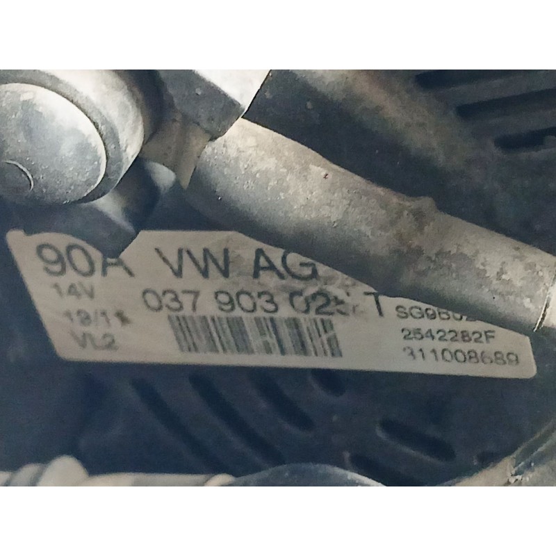 Recambio de alternador para seat ibiza iv (6j5, 6p1) 1.4 referencia OEM IAM 037903025T 2542282F VALEO - Blanco 3