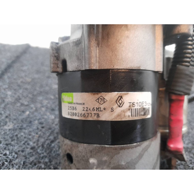 Recambio de motor arranque para renault laguna ii (bg0) confort expression referencia OEM IAM 8200266777B  VALEO - Negro 4