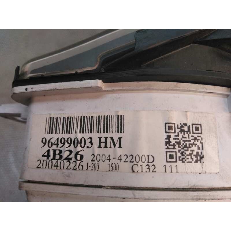 Recambio de cuadro instrumentos para daewoo lacetti 1.6 cat referencia OEM IAM 96499003HM 20040226 200442200D - Verde 2