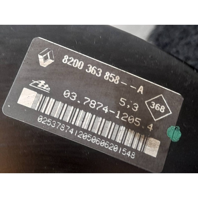 Recambio de servofreno para renault laguna ii (bg0) confort expression referencia OEM IAM 8200363858A 03787412054 ATE - Negro 2