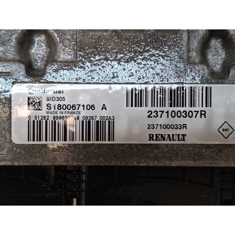 Recambio de centralita motor uce para renault megane iii berlina 5 p expression referencia OEM IAM S180067106A 237100307R CONTIN 3