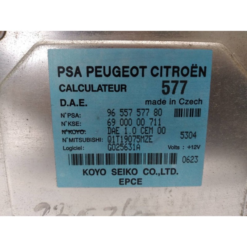 Recambio de centralita check control para citroën c2 vtr referencia OEM IAM 9655757780 69000000711 - Negro 3