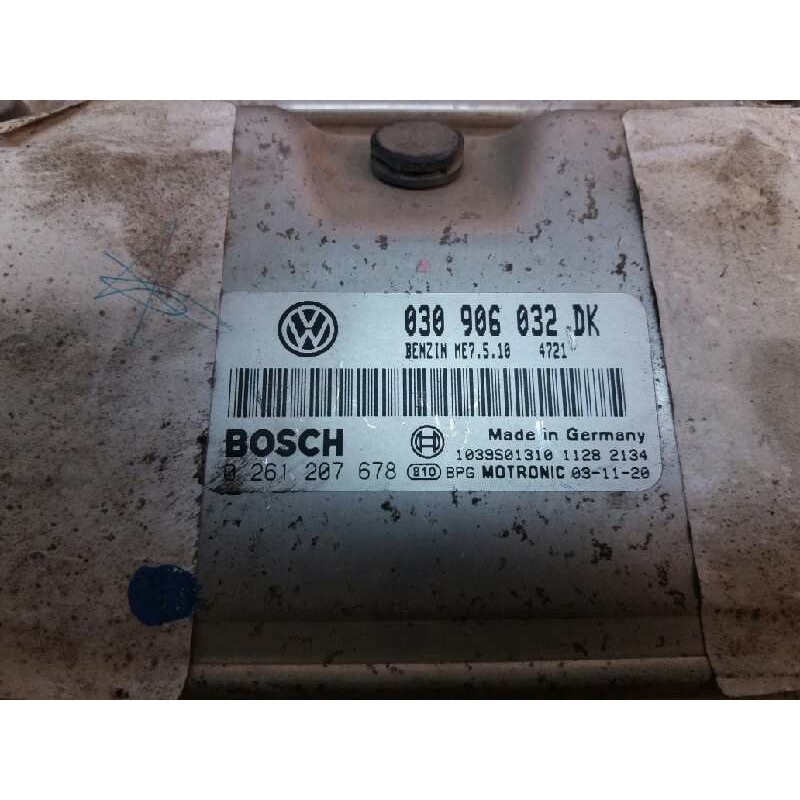 Recambio de centralita motor uce para seat arosa (6h1) 1.4 referencia OEM IAM 030906032DK 0261207678 BOSCH - Rojo 3