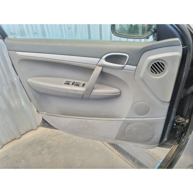 Recambio de guarnecido puerta delantera izquierda para porsche cayenne (typ 9pa) básico referencia OEM IAM - Negro 2