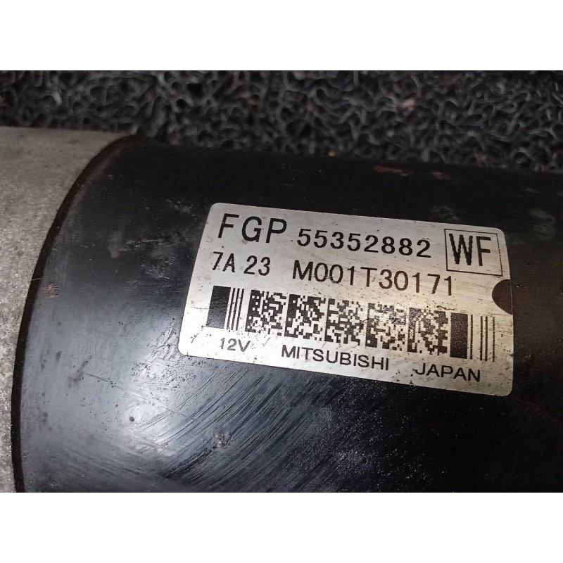 Recambio de motor arranque para opel astra twin top enjoy referencia OEM IAM 55352882 M001T30171 MITSUBITHSI 3