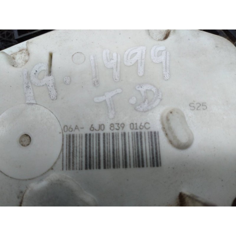 Recambio de cerradura puerta trasera derecha para seat ibiza st (6j8) reference referencia OEM IAM 6J0839016C 3
