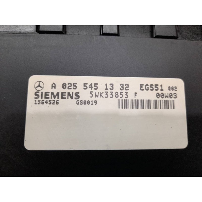 Recambio de centralita cambio automatico para mercedes-benz clase e (w210) berlina diesel 320 cdi (210.026) referencia OEM IAM A 3