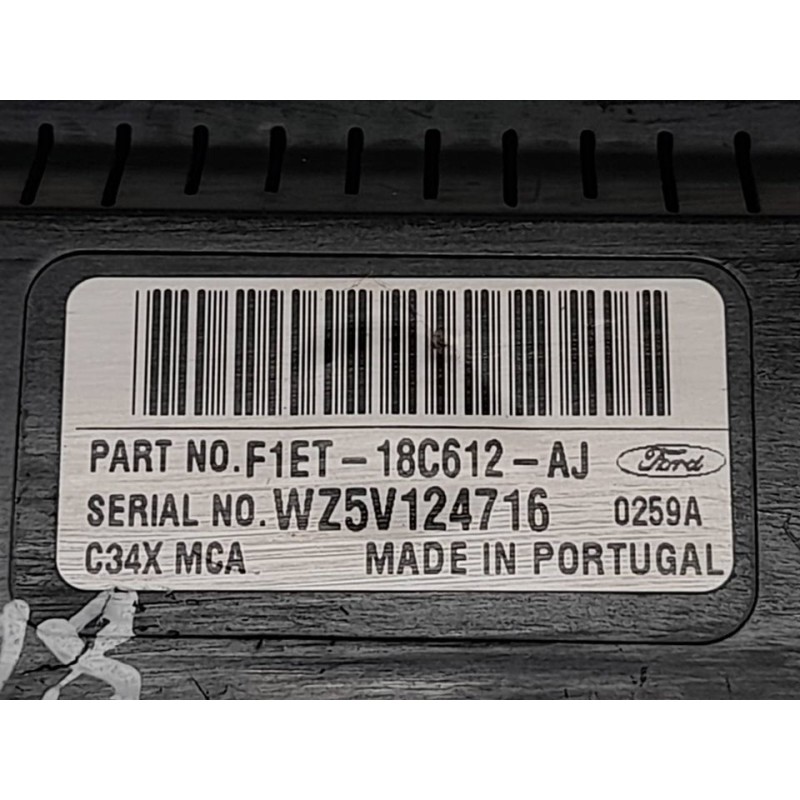 Recambio de mando climatizador para ford focus lim. business referencia OEM IAM F1ET18C612AJ 2