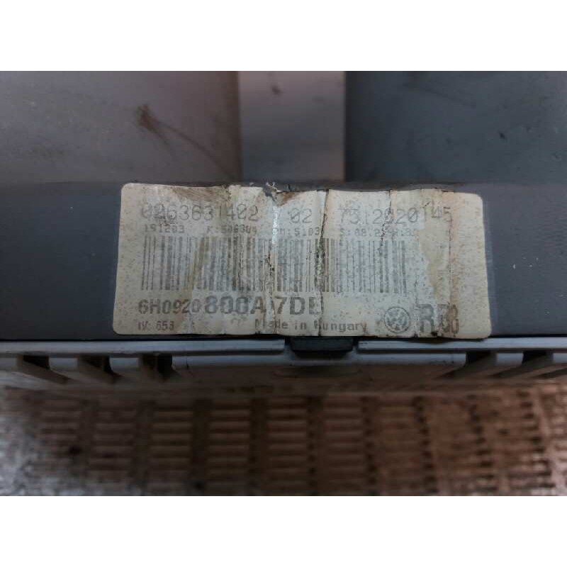 Recambio de cuadro instrumentos para seat arosa (6h1) 1.4 referencia OEM IAM 6H0920800A - Rojo 3