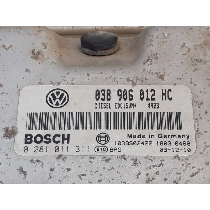 Recambio de centralita motor uce para skoda octavia berlina (1u2) style referencia OEM IAM 038906012HC 0281011311 BOSCH - Negro 3