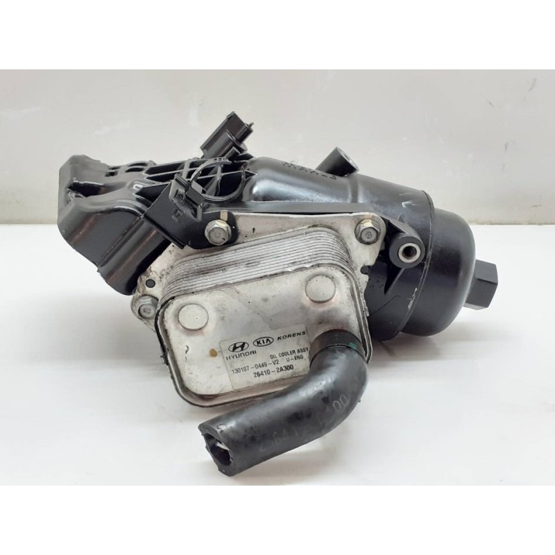 Recambio de enfriador aceite motor para kia sportage drive 4x2 referencia OEM IAM 264102A300 4