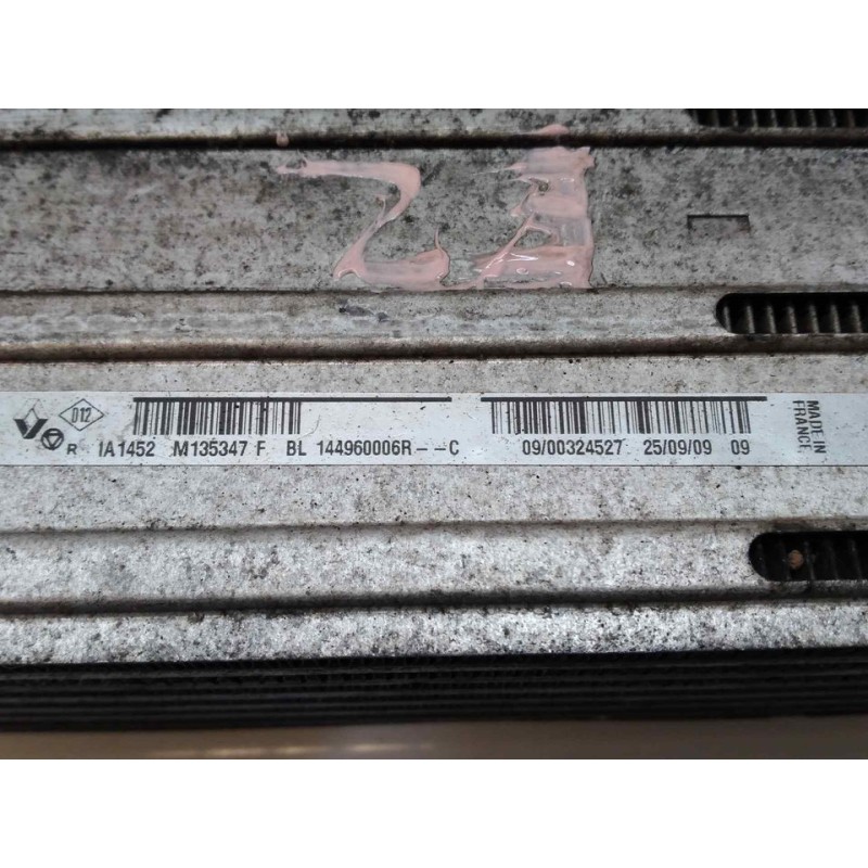 Recambio de intercooler para renault megane iii berlina 5 p expression referencia OEM IAM 144960006R 3