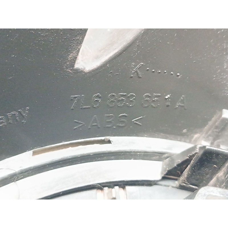 Recambio de rejilla delantera para volkswagen touareg (7la) tdi v10 referencia OEM IAM 7L6853651A - Blanco 2