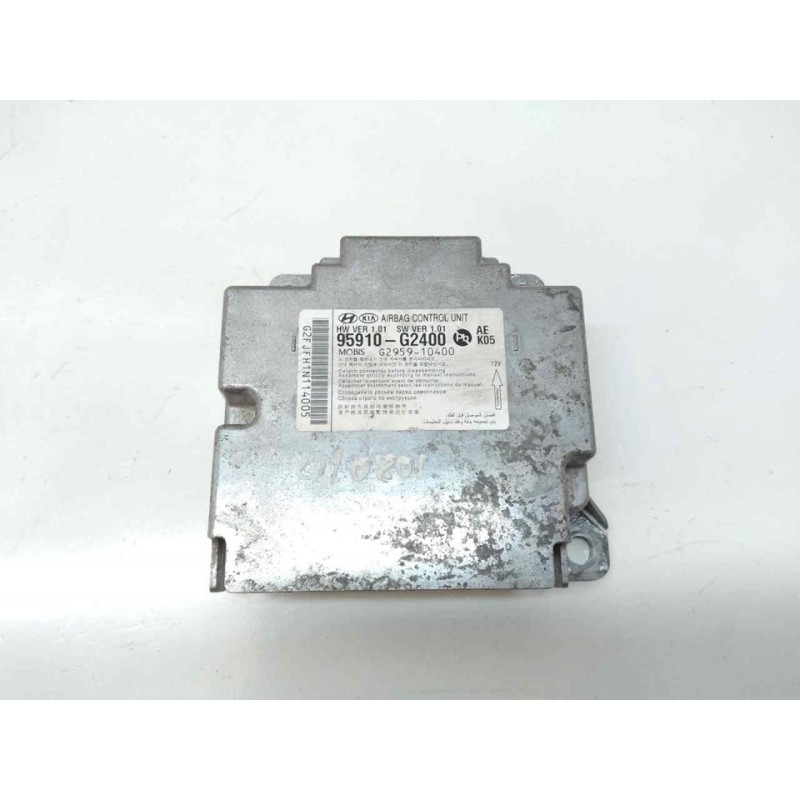 Recambio de centralita airbag para hyundai ioniq klass hybrid referencia OEM IAM 95910G2400 G295910400 