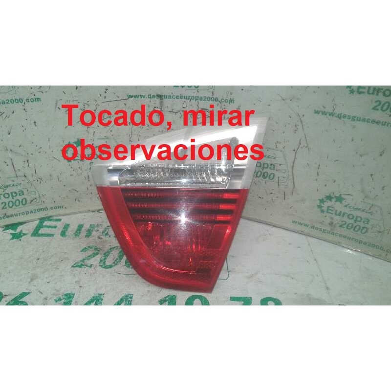 Recambio de piloto trasero derecho para bmw serie 3 berlina (e90) 320d referencia OEM IAM   